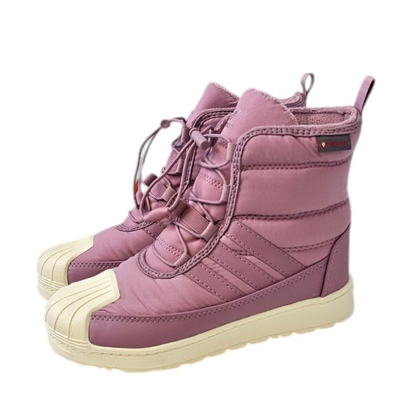 Adidas Orginals Kids Superstar 360 Boots Size 3 Primaloft Ortholite Winter - Picture 5 of 9